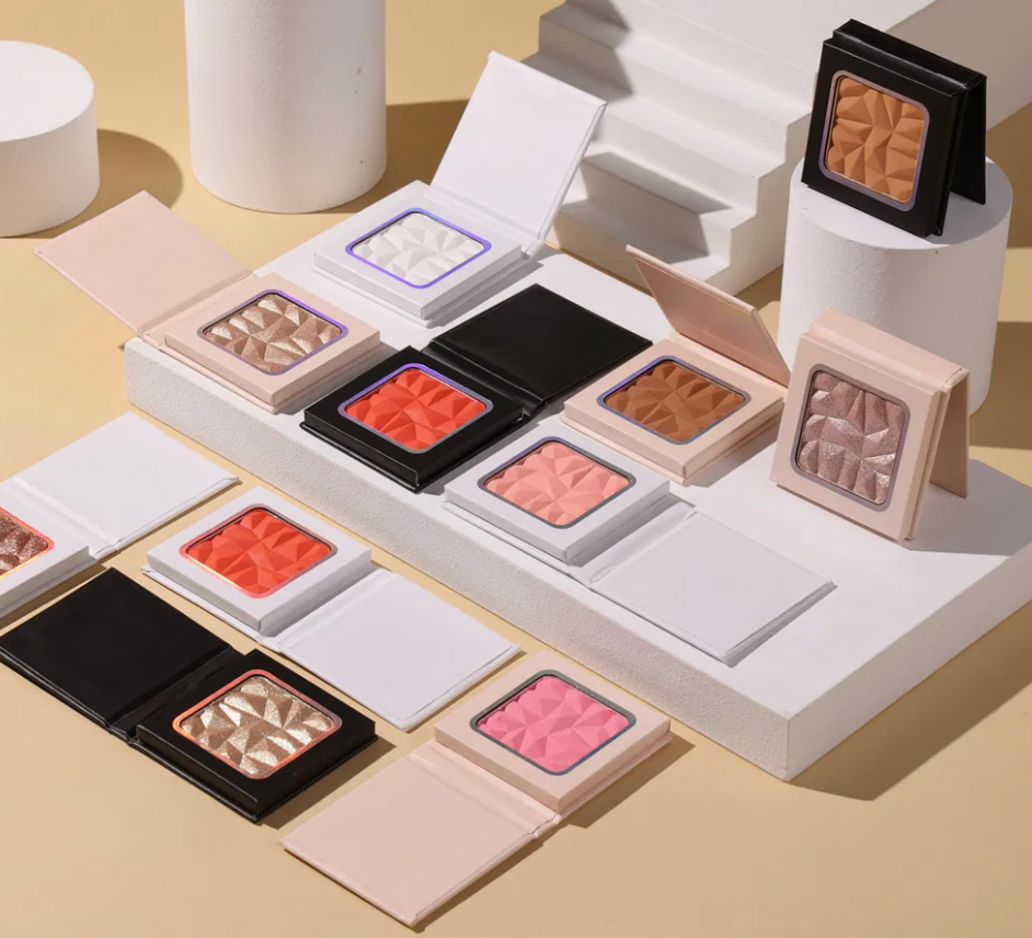 Multicolor Shimmer Powder Blush with Radiant Finish