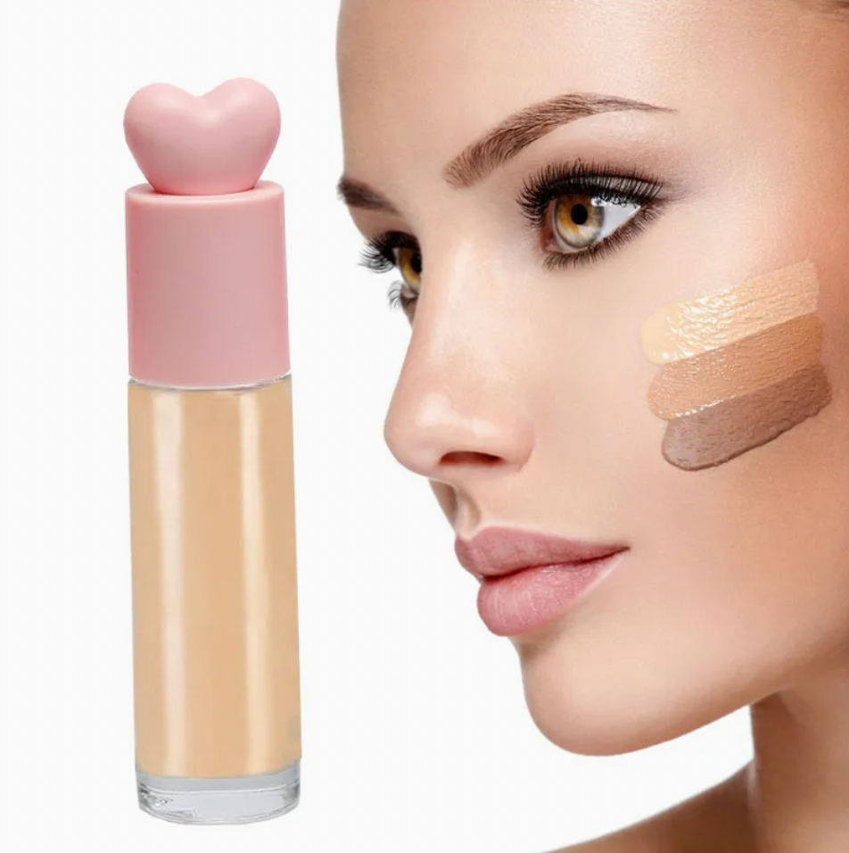 Matte Concealer Foundation Cream with Oil-Control Finish